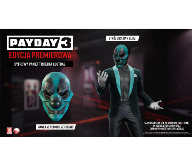 Starbreeze AB PAYDAY 3 Edycja Premierowa XBOX SERIES X - 1466398 - zdjęcie 3